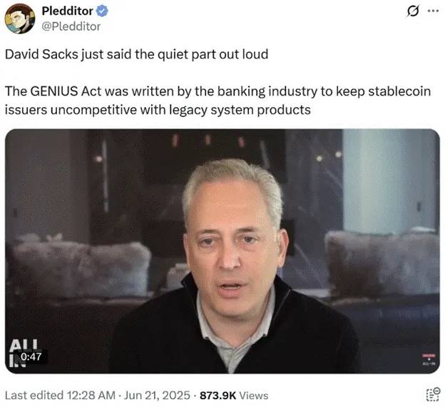 Arthur Hayes：真正的稳定币游戏不是押注 Circle，请做多比特币和摩根大通第14张