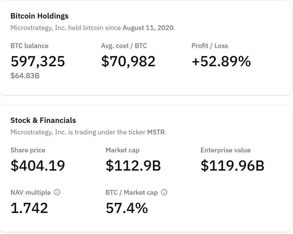 「头号巨鲸」Strategy 暗示暂停增持，BTC 迎来关键转折点？第5张