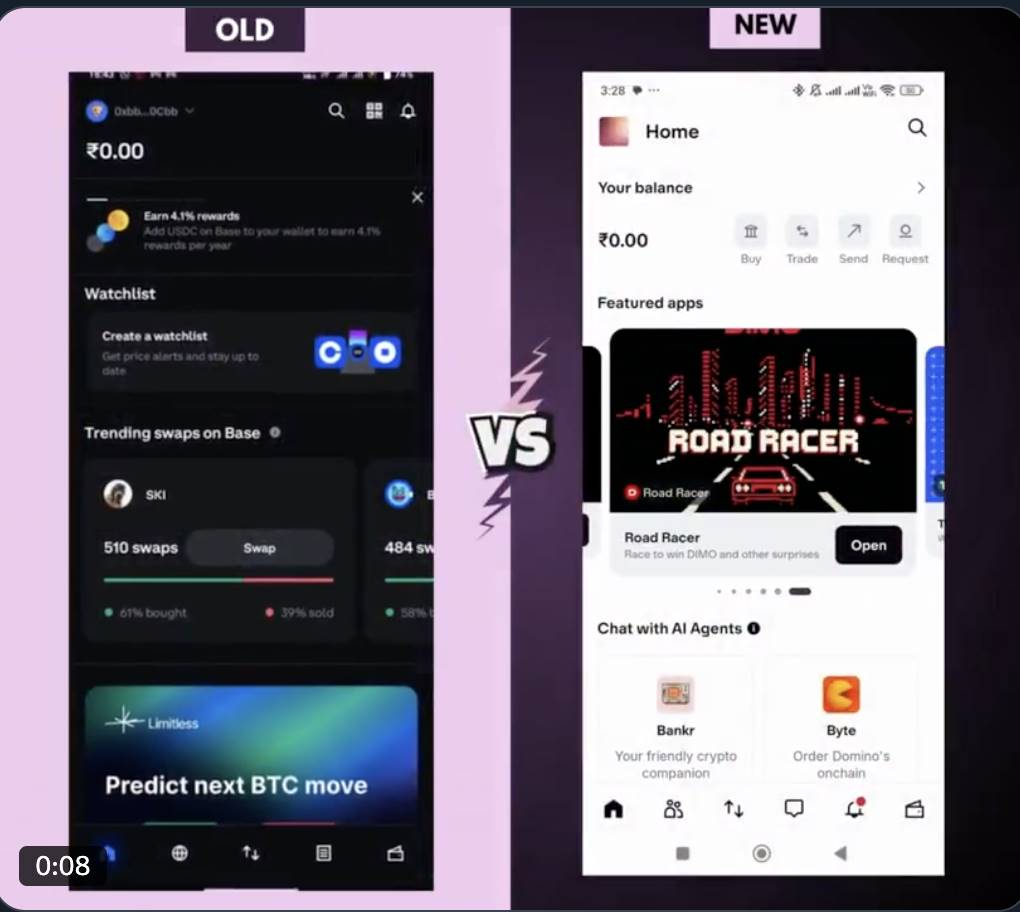 全新 Coinbase 钱包抢先体验，和旧版相比有哪些不同？第4张