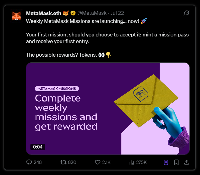 本周空投机会一览：Yala、Treeverse、$S、Caldera等第8张