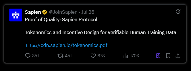 本周空投机会一览：Yala、Treeverse、$S、Caldera等第13张