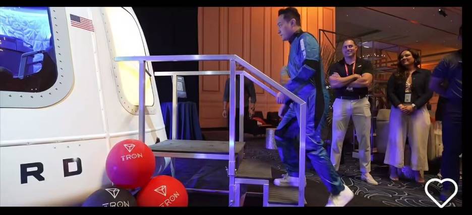 加密先锋孙宇晨破界出征太空，TRON ECO「Justin to Space星际计划」激活全民星际淘金热第2张