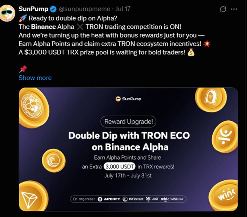从币安到纳斯达克再到太空：波场 TRON ECO 如何在七月定义生态新维度？第2张