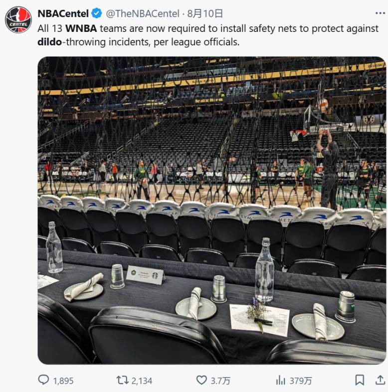 神秘玩具导致 WNBA 比赛 3 次中断，背后竟是 Meme 荒诞阴谋？第6张