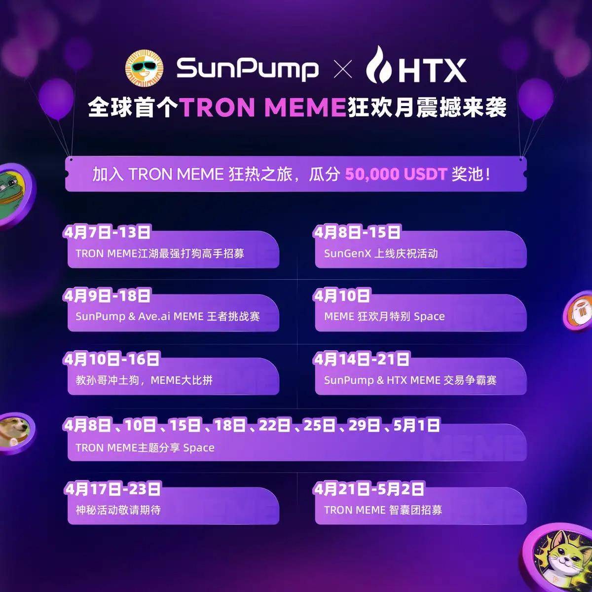 从挑战者到领头羊：SunPump 一周年，解码 Meme 公平发射平台的闪电崛起第10张