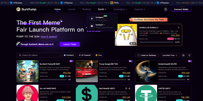 SunPump 的蜕变：从发行新势力到 Meme 生态核心建设者，点燃波场TRON Meme 新热潮第2张