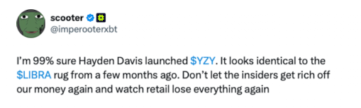 这一次，侃爷带着他的 $YZY 站在了加密风口浪尖第8张