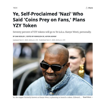 这一次，侃爷带着他的 $YZY 站在了加密风口浪尖第11张