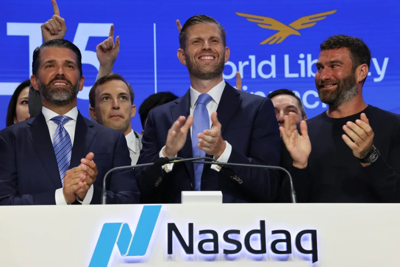 西装与纹身：WLFI 背后，特朗普儿子和 「加密朋克」 的生意第1张