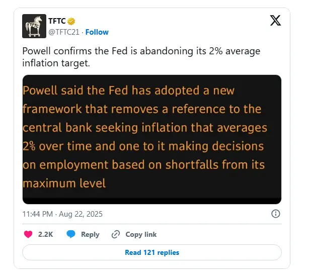 鲍威尔的鸽派发言为何没能支撑住币价？第8张