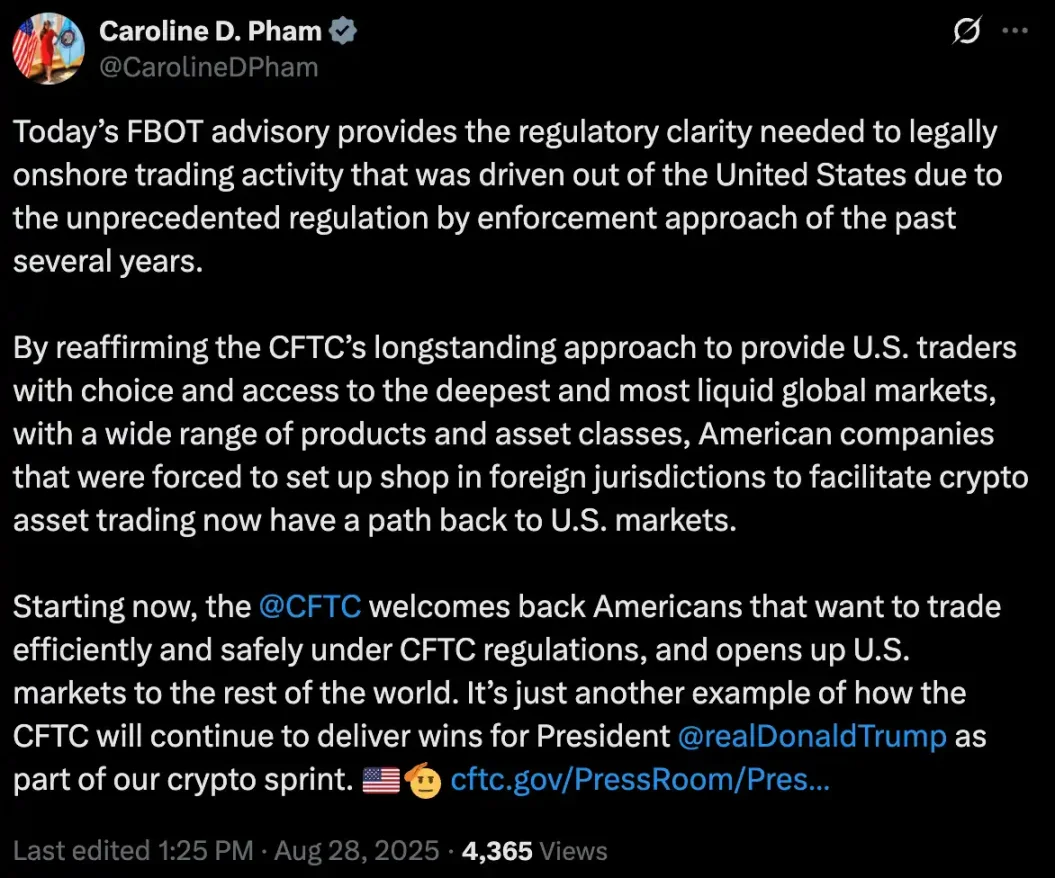 美监管层再松口，主流加密交易平台可以重返美国？第1张