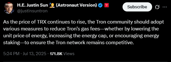 Gas费直降60%！DApp交互成本大幅下降，波场TRON生态增长按下加速键第1张