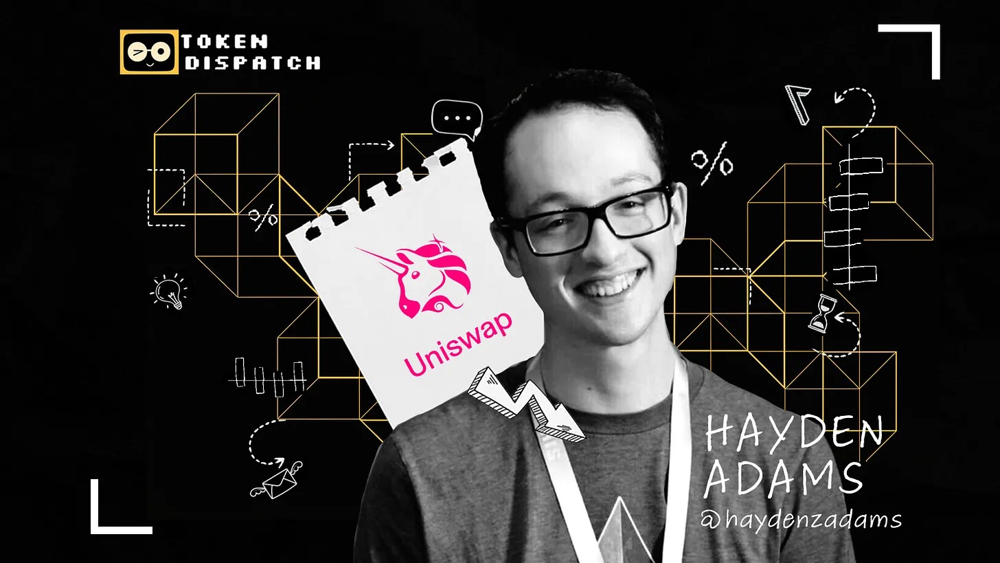 Hayden Adams 与 Uniswap 的故事第1张「BreakingCoin」 Hayden Adams 与 Uniswap 的故事第1张