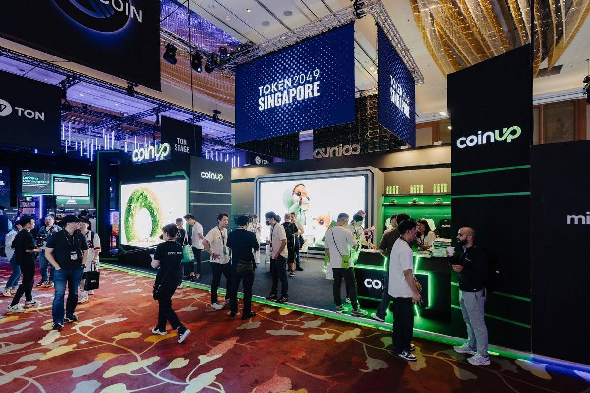 TOKEN2049 新加坡收官：CoinUp 以“加密绿洲”重新定义有温度的交易所第3张