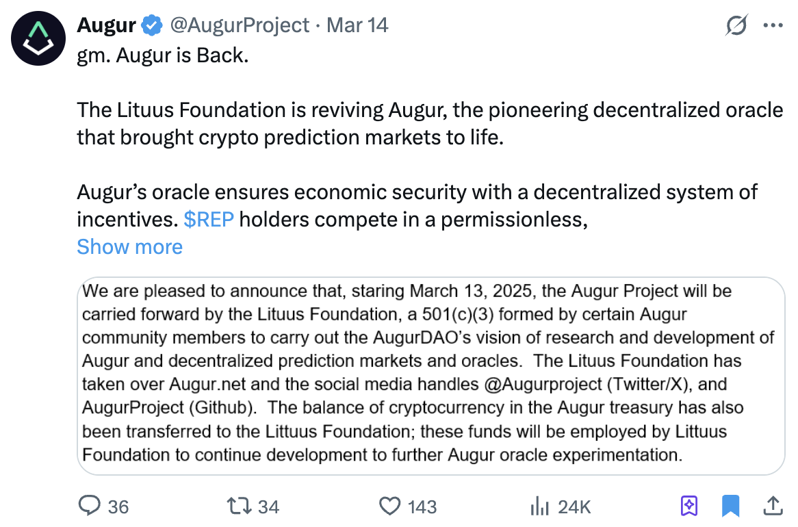 冷知识:以太坊上第一个 DApp 就是预测市场第6张「BreakingCoin」 冷知识:以太坊上第一个 DApp 就是预测市场第6张