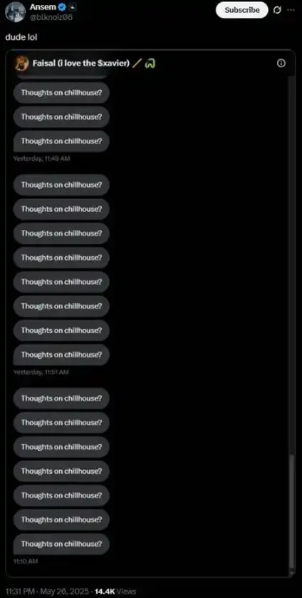 独自领涨的 Chillhouse，「Web3 乐子人」的前世今生第6张