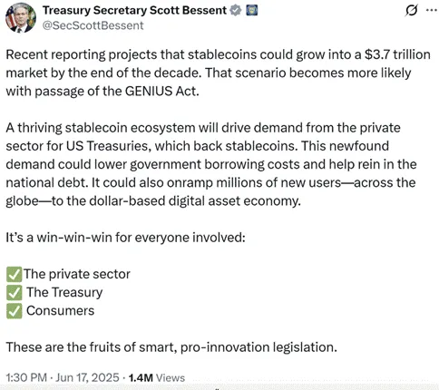 Arthur Hayes：10万亿流动性洪流将至，比特币将如火箭般蹿升