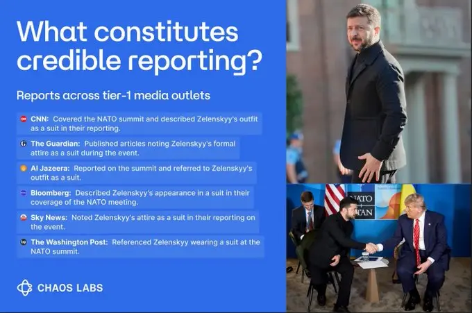 泽连斯基“2亿美元西装风波”：当预言机沦为圈钱工具，AI如何解决“真相困境”？